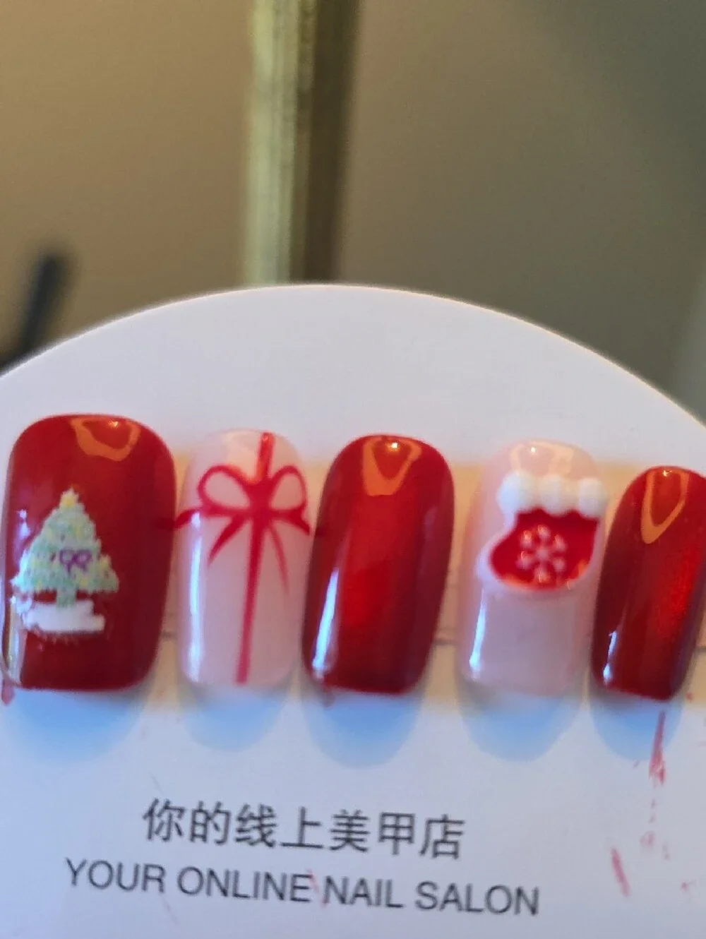 N/A festive red